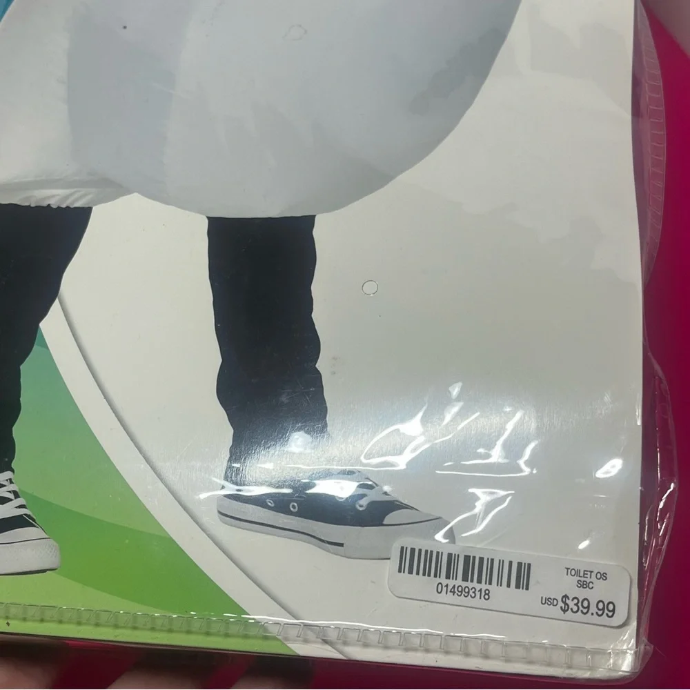 Spirit Halloween Inflatable Toilet Costume Child One Size Funny Gag Party Pooper